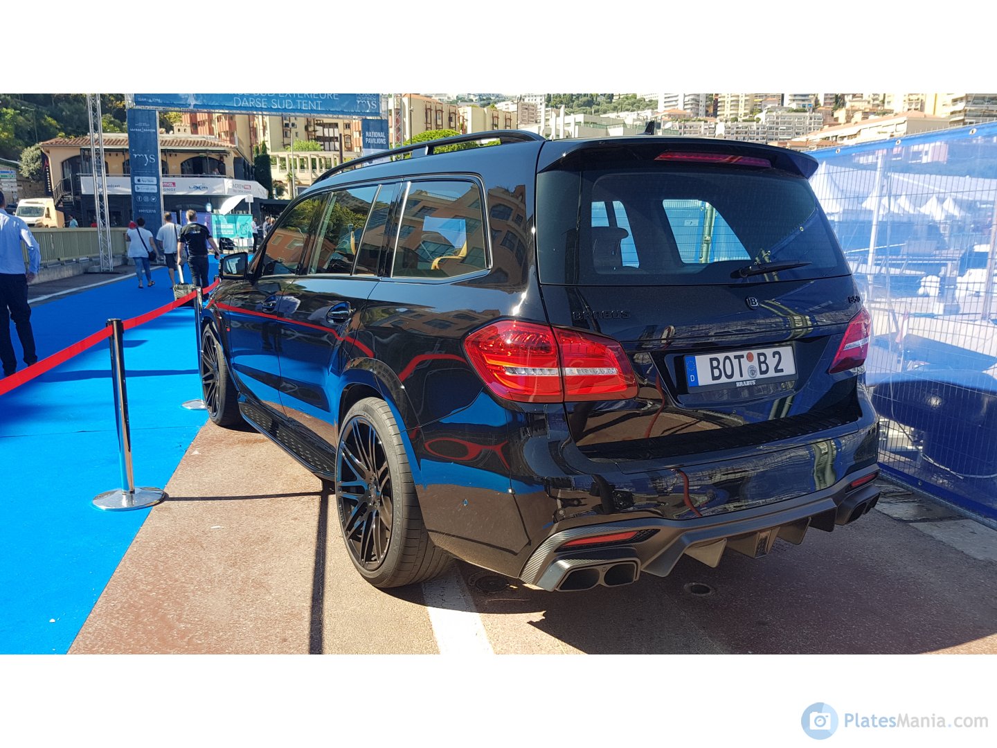 BOT B 2, Mercedes-Benz GLS-Klasse 1st gen (X166), 2016–2019