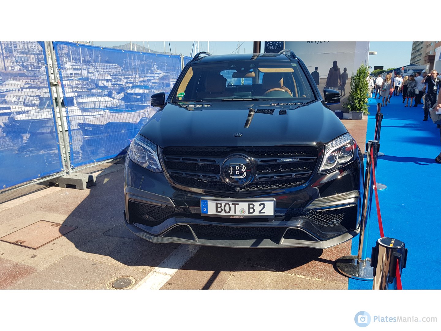 BOT B 2, Mercedes-Benz GLS-Klasse 1st gen (X166), 2016–2019