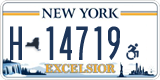 New York, Vehicles for disabled persons (H-12345)