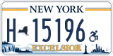 New York, Vehicles for disabled persons (H-12345)