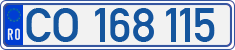 License plate of Romania, Diplomatic