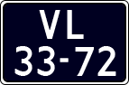 License plate of the Netherlands, Motorcycles