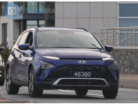 46380, Hyundai Bayon , License plate of Guernsey