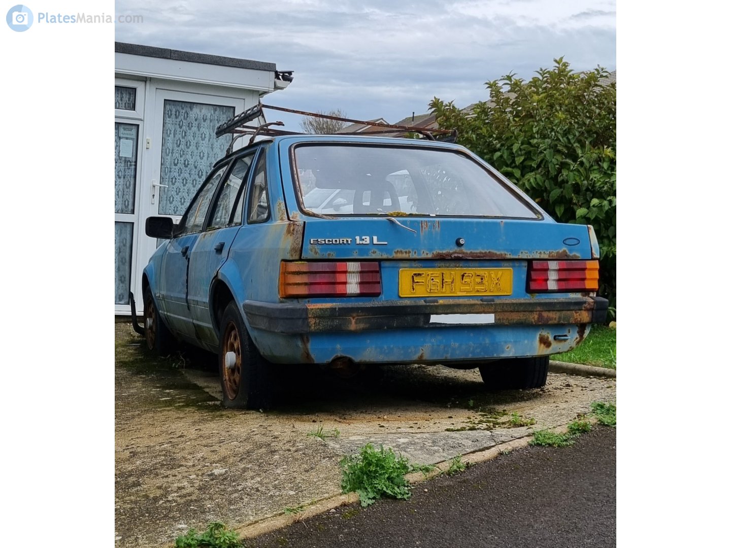 FGH93X, Ford Escort 3rd gen 5-door Hatch (AAD; Global-market), 1980–1986