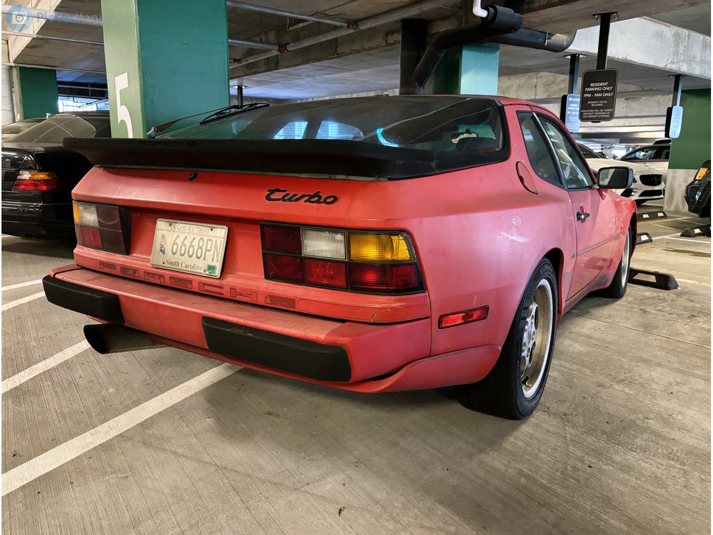 6668PN, Porsche 944 1st gen Coupé (951/952), 1982–1991