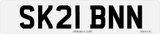 License plate of the United Kingdom, 2001 year system