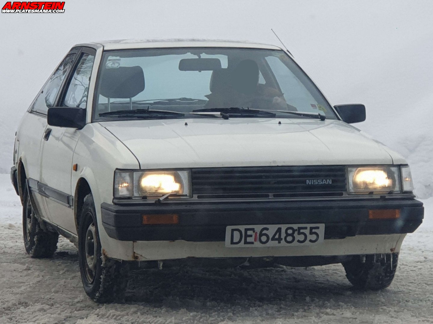DE 64855, Nissan Cherry 4th gen 3-door Hatch (N12), 1982–1986