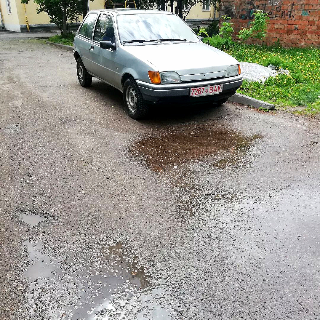 7267 BAK, Ford Fiesta 3rd gen (Classic) 3-door Hatch (FAJ; BE13), 1989–1997