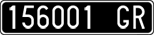 License plate of Italy, Cars (1927 year series)
