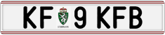 License plate of Austria, Regular plates