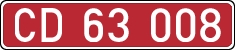 License plates of Spain, Diplomatic