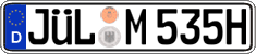 German license plate, Plates for oldtimers (type 