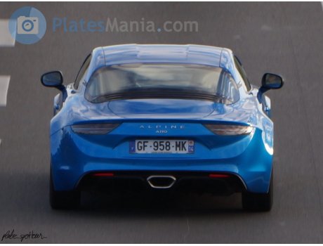 GF-958-MK, Alpine A110