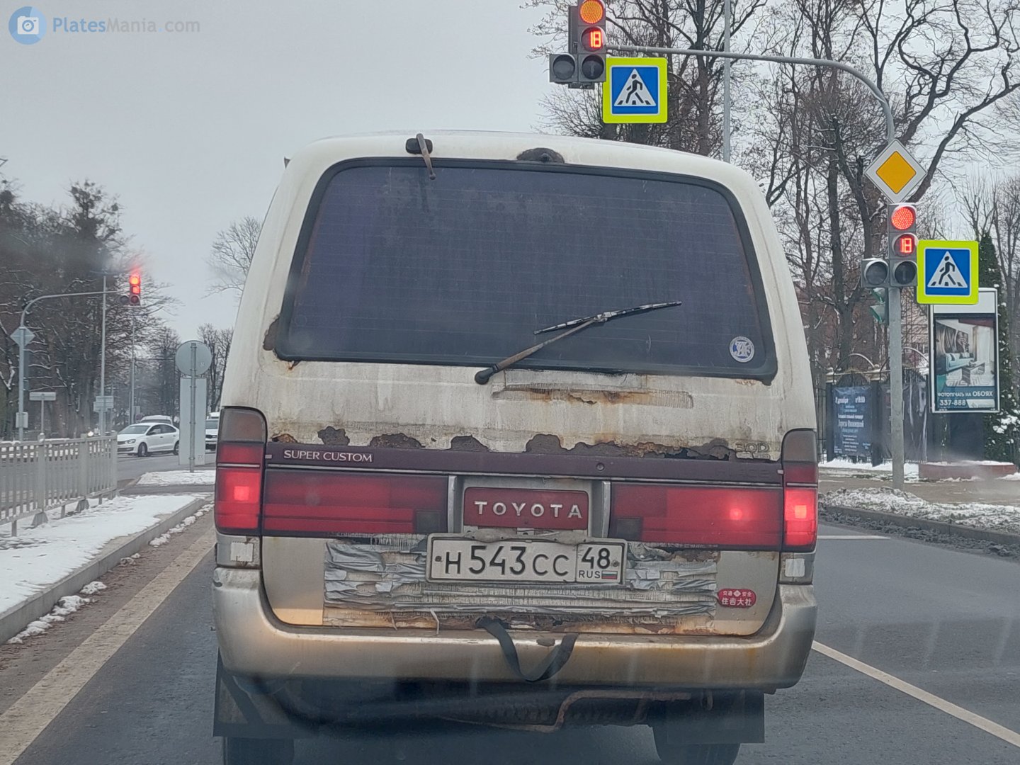 н 543 сс 48, Toyota HiAce 4th gen Van (H100), 1989–2004