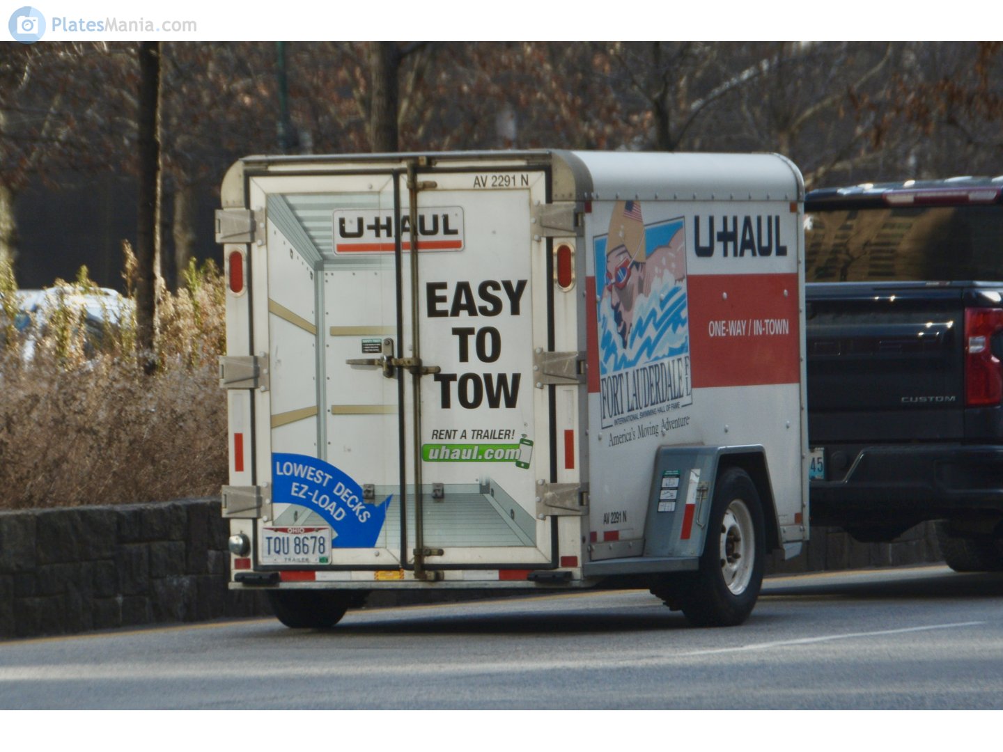 TQU 8678, U-Haul 5' x 8' Cargo Trailer (AV) 