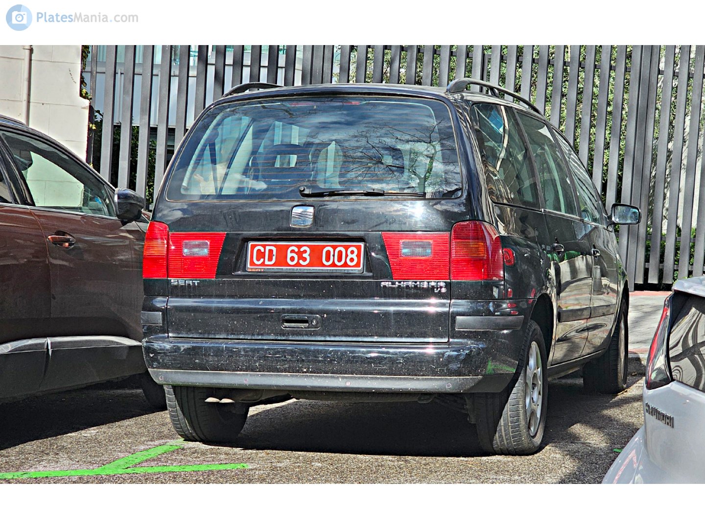 CD 63 008, SEAT Alhambra 1st gen (7M), facelift, 2000–2010