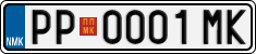 License plate of North Macedonia, Regular plates (2012)