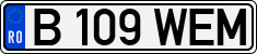 License plate of Romania, Regular plates