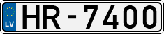 License plate of Latvia, Regular car plates
