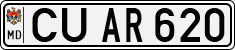 License plate of Moldova, Cars (1992)