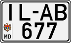 License plate of Moldova, Trailers (1992)
