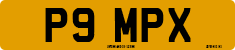 License plate of the United Kingdom, 1983 year system