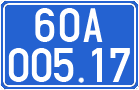 License plate of Vietnam, Government and public administrations