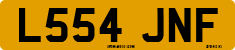 License plate of the United Kingdom, 1983 year system