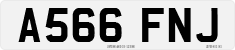 License plate of the United Kingdom, 1983 year system