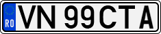 License plate of Romania, Regular plates