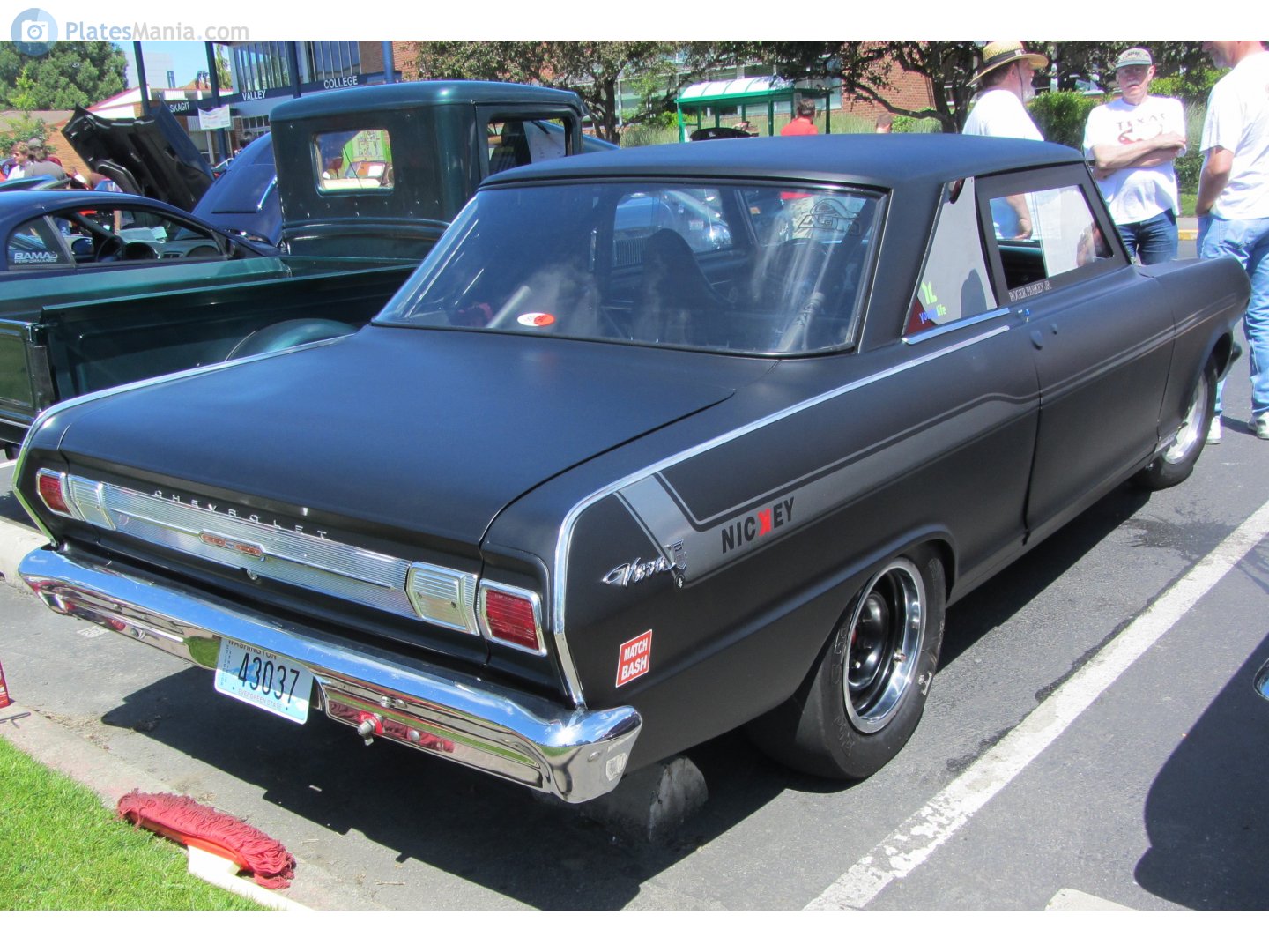 43037, Chevrolet Chevy II 1st gen (Nova) 2-door Hardtop Coupé (37; X-body), 1961–1965