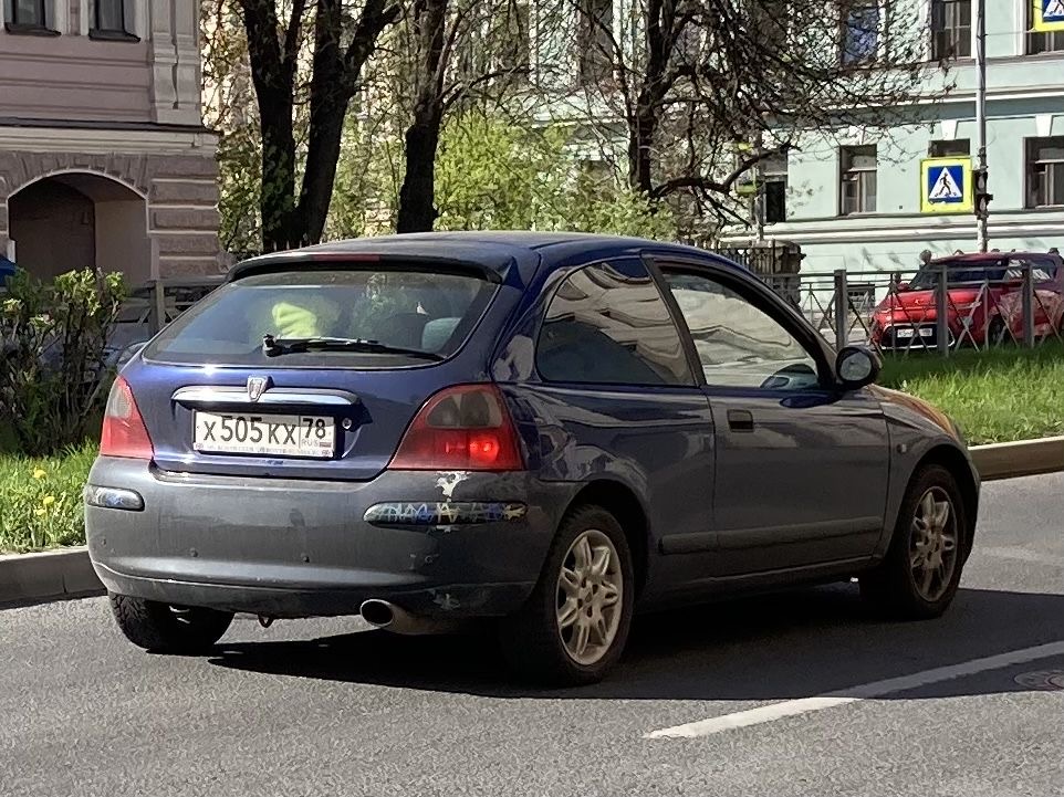 х 505 кх 78, Rover 25 1st gen 3-door Hatch (RF), 1999–2004
