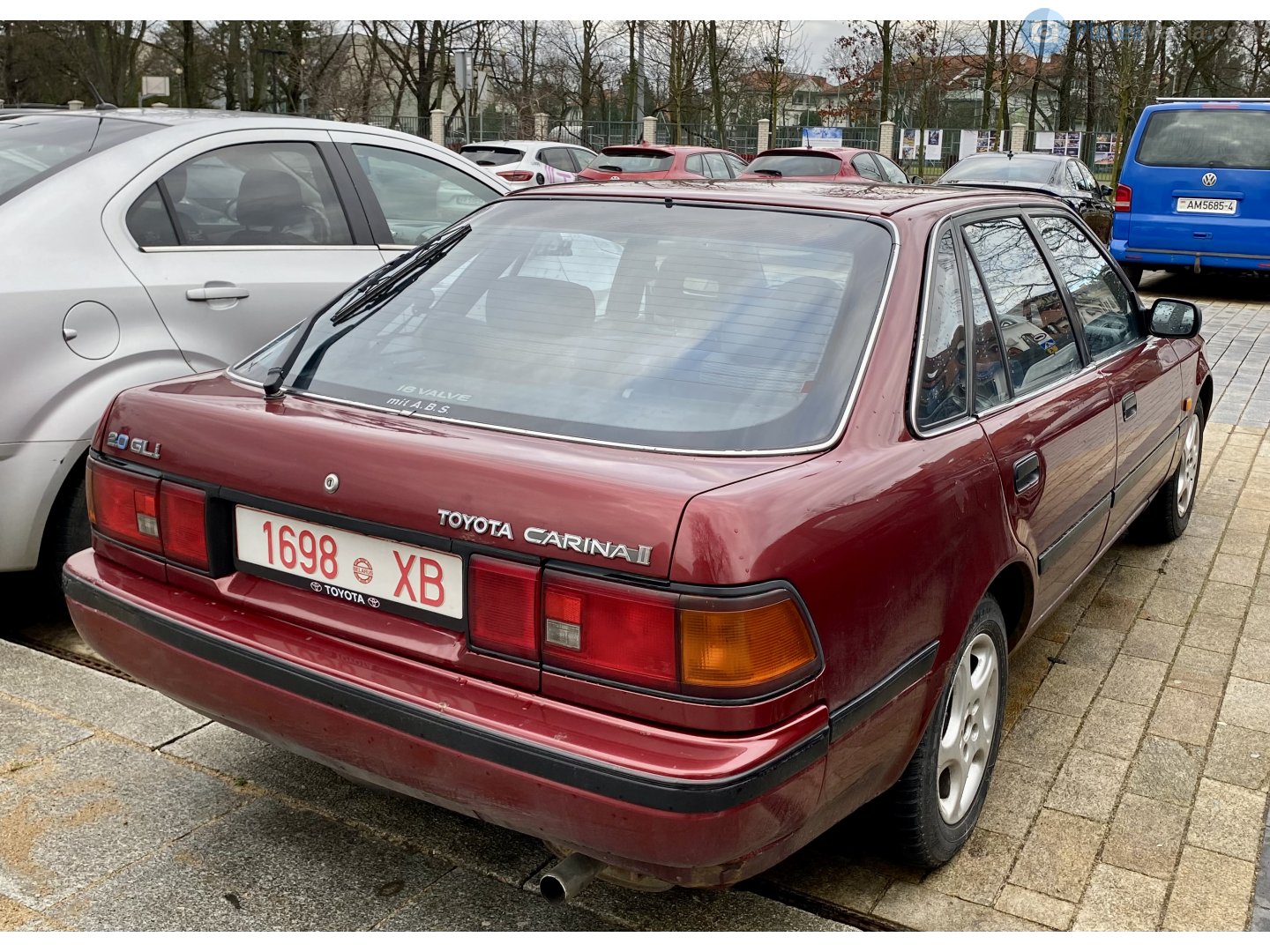 1698 XB, Toyota Carina II 2nd gen (T170) Liftback, 1988–1992