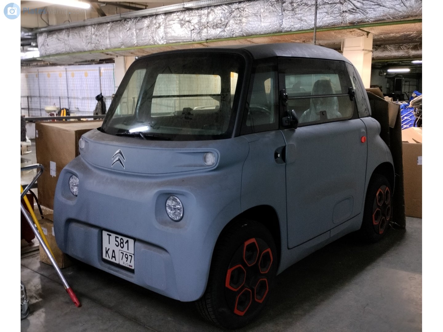 т 581 ка 797, Citroёn Ami 2nd gen Electric Quadricycle (O2C), 2020–2024