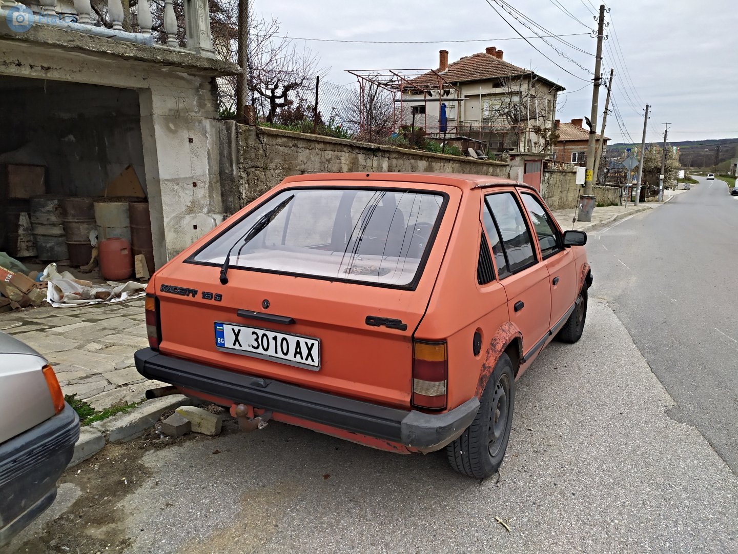 X 3010 AX, Opel Kadett 4th gen 4-door Sedan/5-door Hatch (D), 1979–1984
