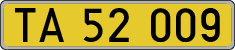 License plates of Spain, Diplomatic
