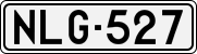 License plate of Finland, Cars