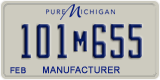 Michigan, Manufacturer (123m456)