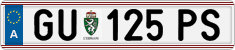 License plate of Austria, Regular plates