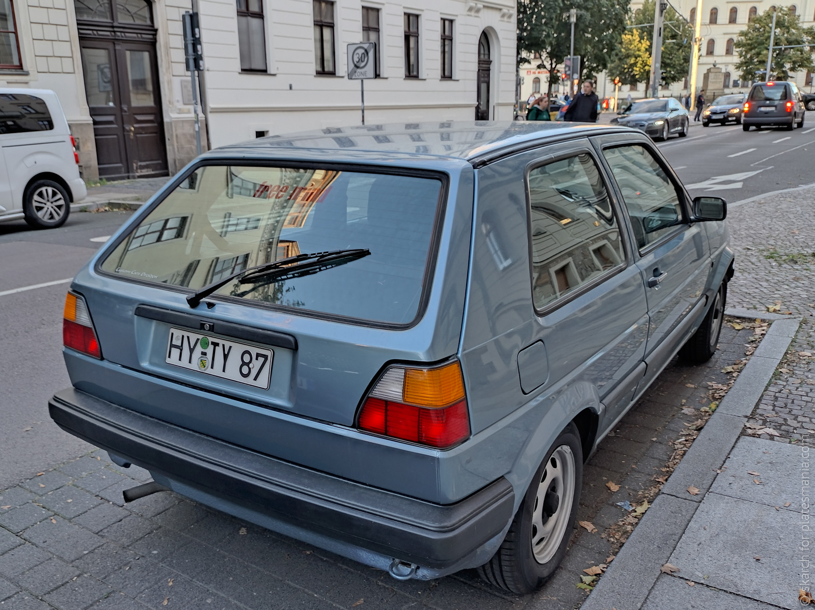 HY TY 87, Volkswagen Golf 2nd gen 3-door Hatch (19/1G), 1983–1992