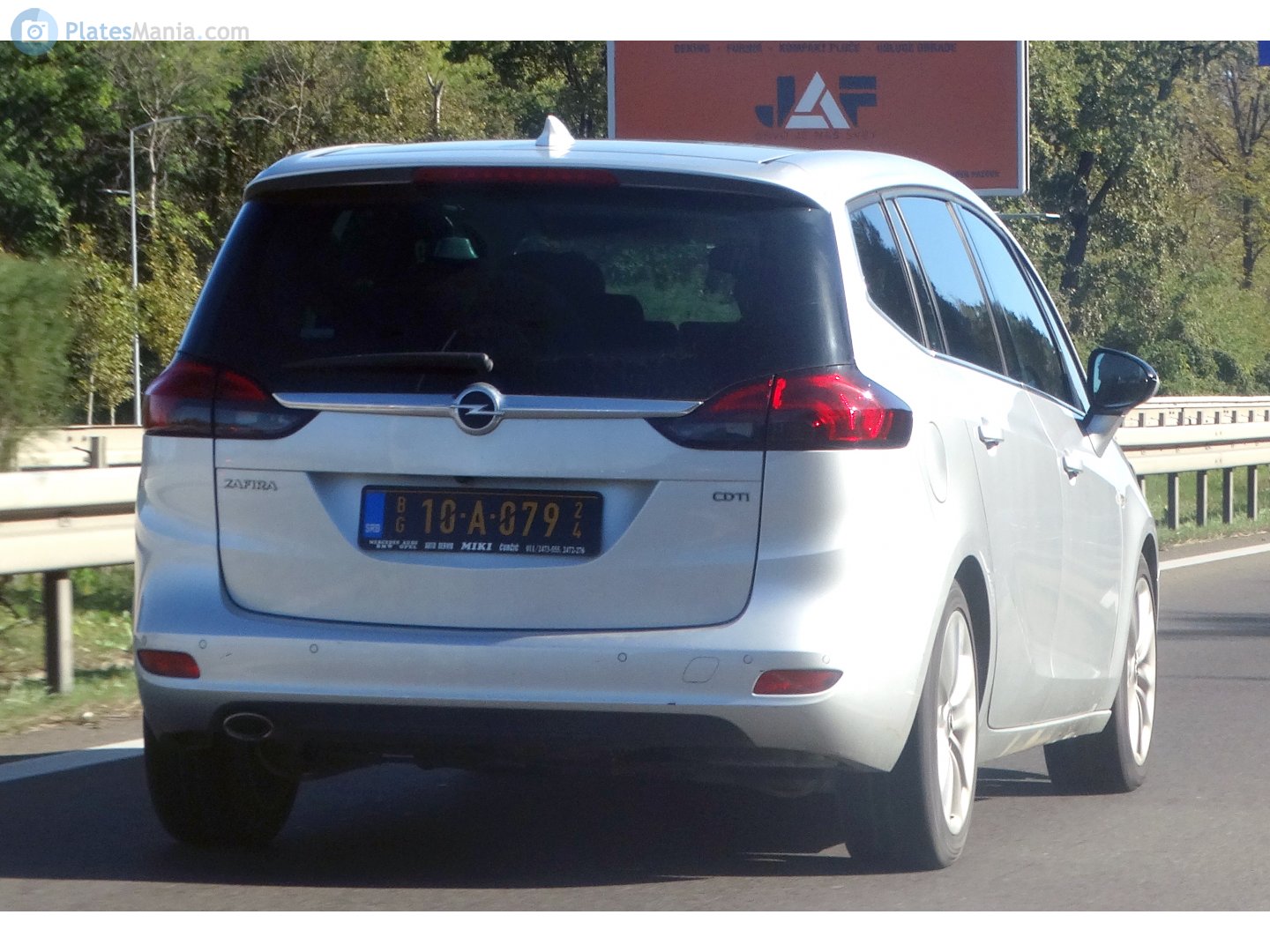 BG 10-A-079, Opel Zafira 3rd gen (C; P12), facelift, 2016–2019