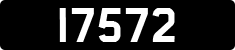 License plate of Guernsey, Regular plates