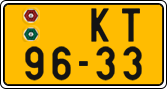 License plate of the Czech Republic, Commercial vehicles (1960)