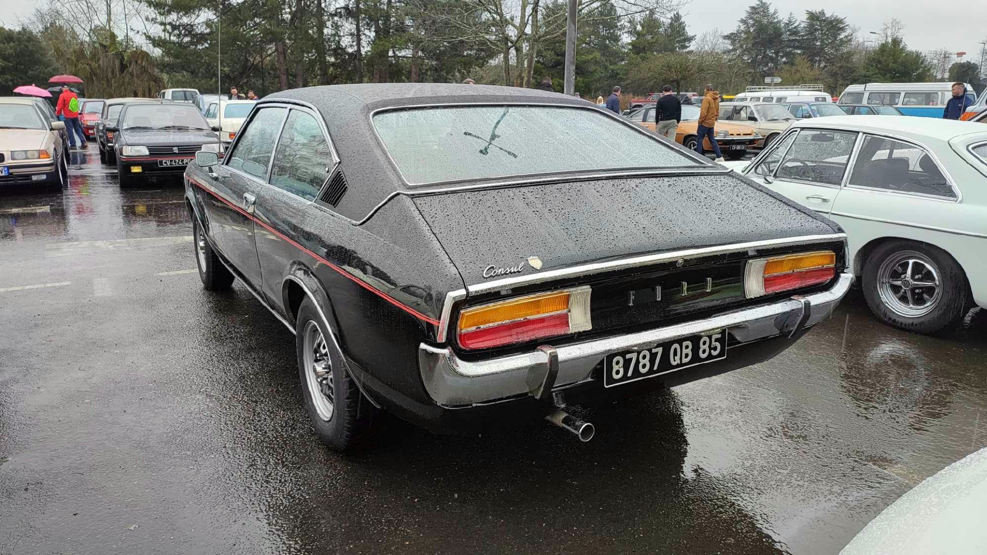 8787 QB 85, Ford Consul 4th gen Coupé (GGCL), 1972–1975
