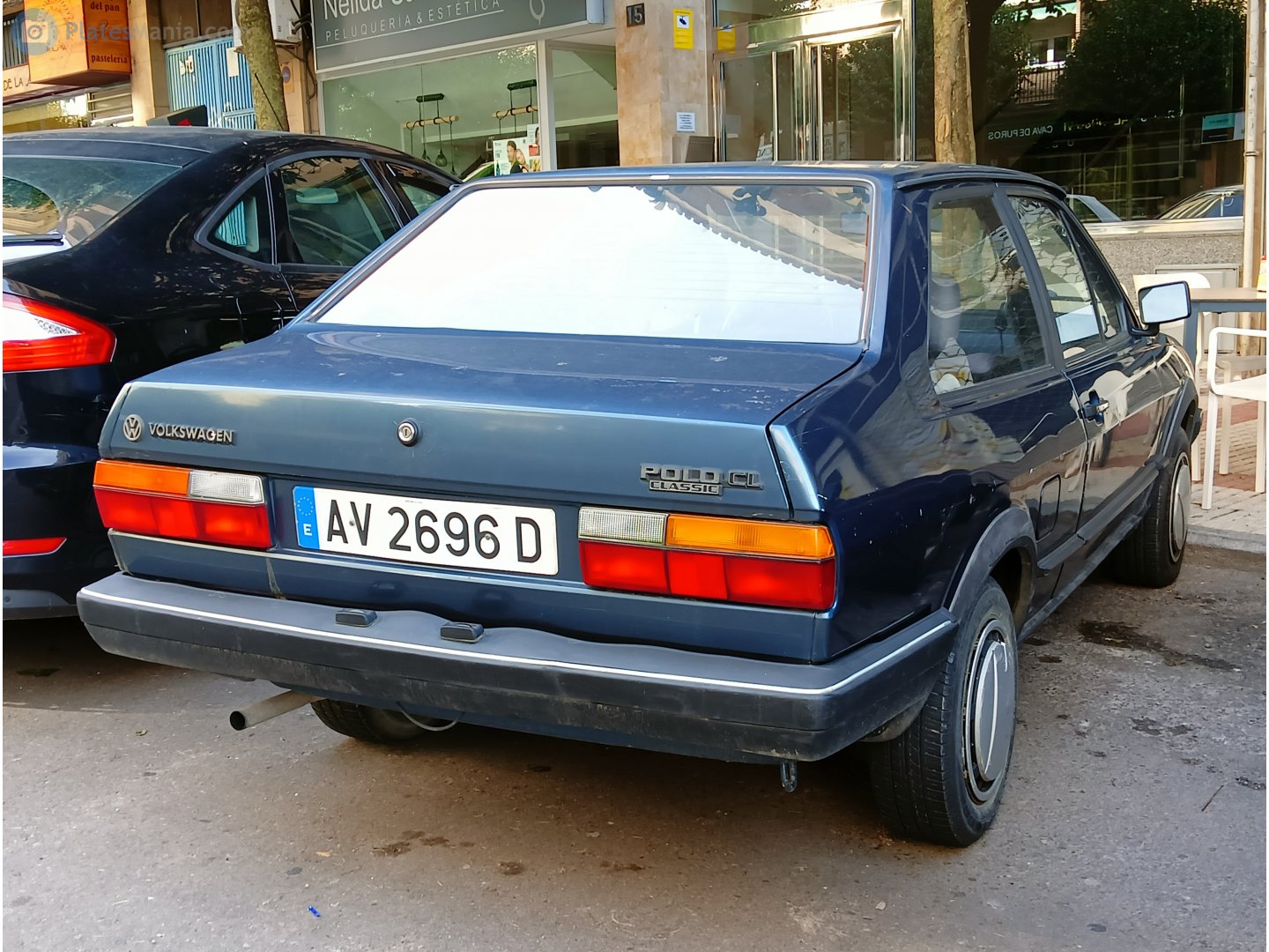 AV 2696 D, Volkswagen Polo 2nd gen Sedan (86C), 1985–1990