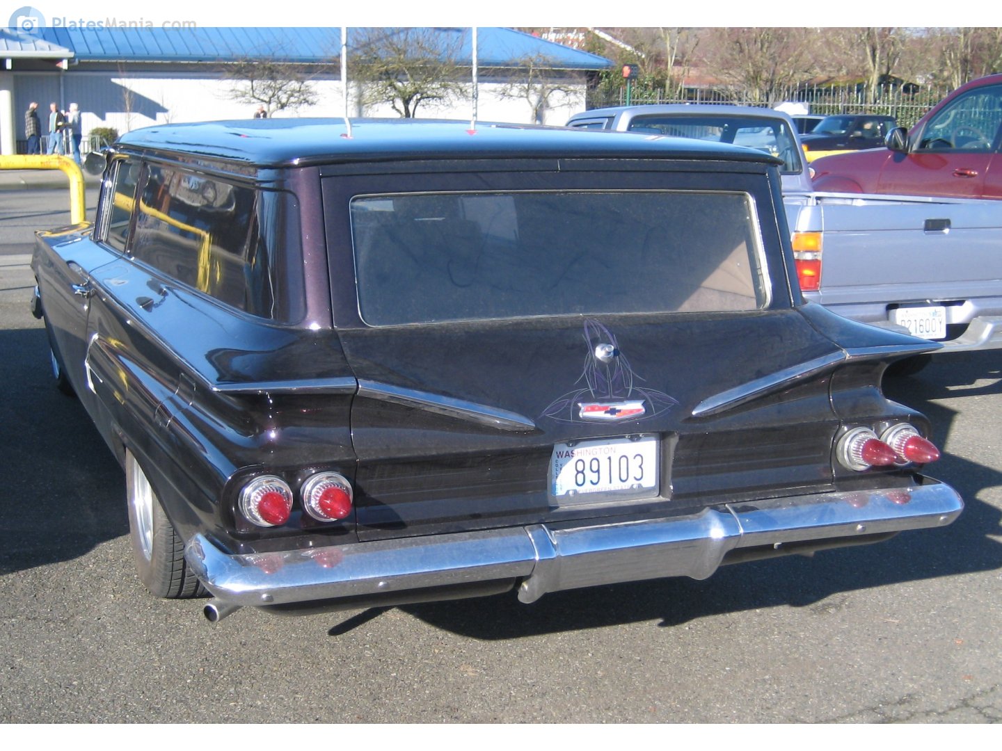 89103, Chevrolet Biscayne 1st gen 1960 3-door Sedan Delivery (1180/1280; B-body), 2nd facelift, 1959–1960