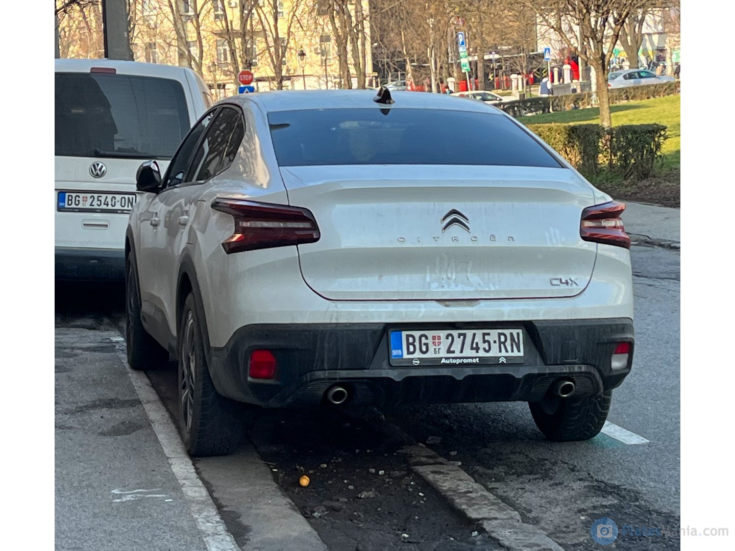 BG 2745-RN, Citroёn C4 3rd gen X Sedan (C43 /  ë-C4), 2022–2025