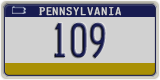 Pennsylvania, Low Number (1234)