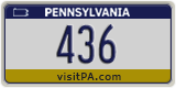 Pennsylvania, Low Number (1234)