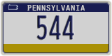 Pennsylvania, Low Number (1234)